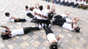Dance during Independence Day at RISHS International CBSE School Arcot