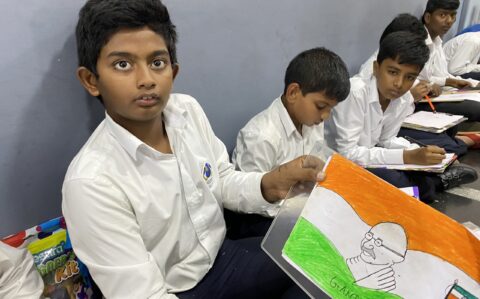 Drawing Competition for Kids at RISHS International CBSE School Arcot