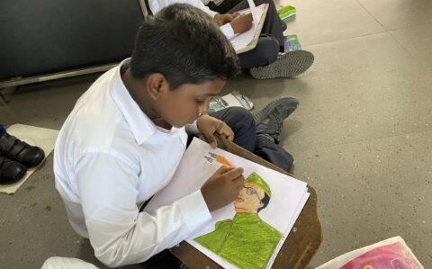 Drawing Contest for Primary Student at RISHS International CBSE School Arcot