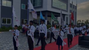 Investiture ceremony at RISHS International CBSE School Arcot