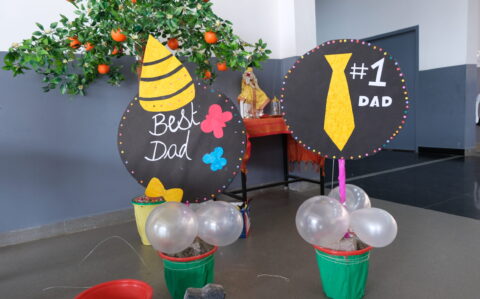 Kids Craft for Fathers Day Celebration at RISHS International CBSE School Arcot