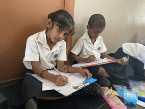 Kids Drawing at RISHS International CBSE School Arcot