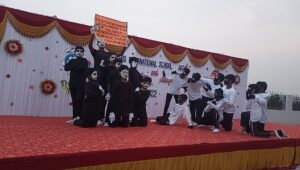 Mime Performance in Thanks Giving at RISHS International CBSE School Arcot