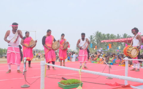 Pongal Celebration Folk Dance at RISHS International CBSE School Arcot