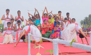 Pongal Celebration Group Dance at RISHS International CBSE School Arcot