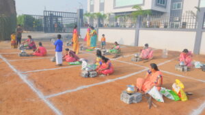 Pongal Outdoor Cooking at RISHS International CBSE School Arcot