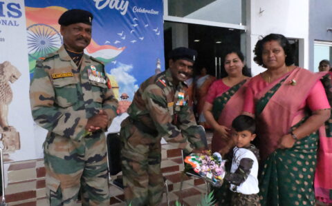 Prize Distribution during Independence Day at RISHS International CBSE School Arcot