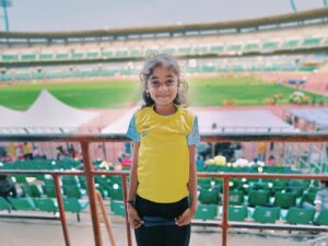 RISHS International CBSE School Primary Student at Nehru Stadium