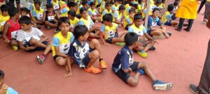 RISHS International School Primary Students at Nehru Stadium