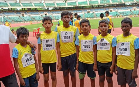 RISHS International School Primary Students at Nehru Stadium