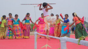 Silambam During Pongal Celebration at RISHS International CBSE School Arcot