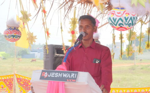 Staff Speech during Pongal Celebration at RISHS International CBSE School Arcot