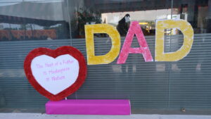 Student Craft for Fathers Day Celebration at RISHS International CBSE School Arcot