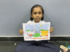 Student Drawing Competition at RISHS International CBSE School Arcot