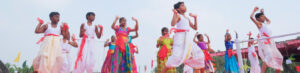 Pongal Celebration dance performance at Rishs International School Arcot