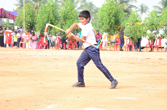 Silambam Sports Activities in RISHS International CBSE School Arcot
