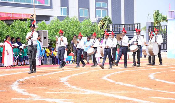 Sports Day Celebration in RISHS International CBSE School Arcot