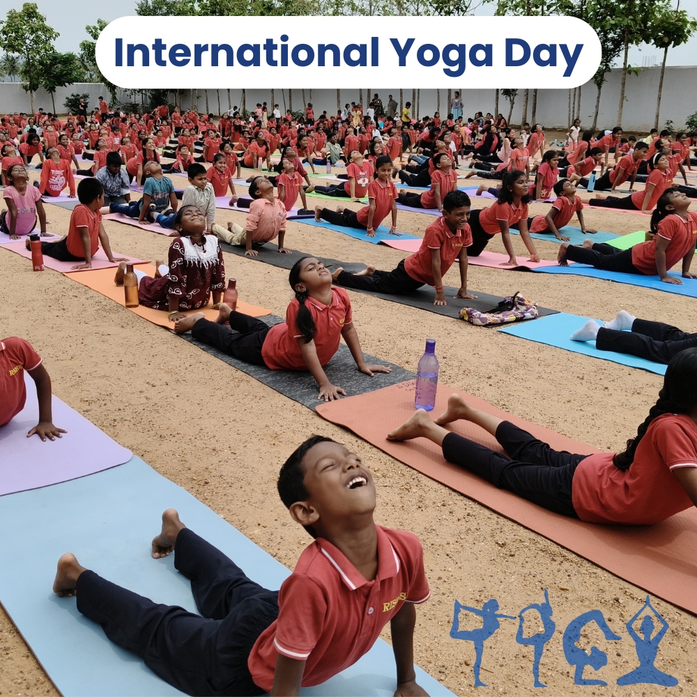 international yoga day 2025 rishs international school veppur arcot